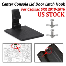 US For 2010-16 Cadillac SRX Front Center Console Lid Door Latch Hook Kit Replace