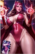 Artist Alley Multiverse Saga Scarlet Witch Virgin Variant 2024 NM-