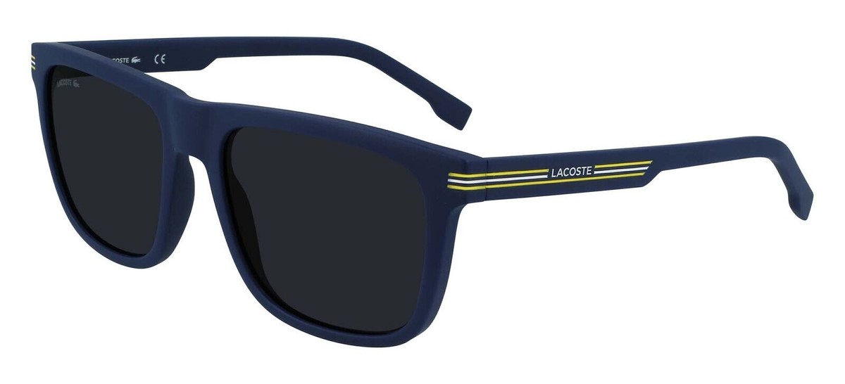 Lacoste Mens Sunglasses L959S 401 Matte Blue 57-18-145 Brand New