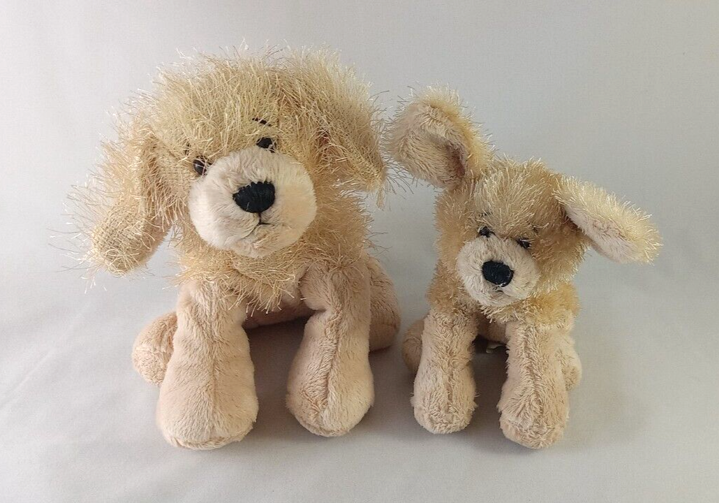 Ganz Webkinz Golden Retriever & Lil' Kinz Golden Retriever Plush