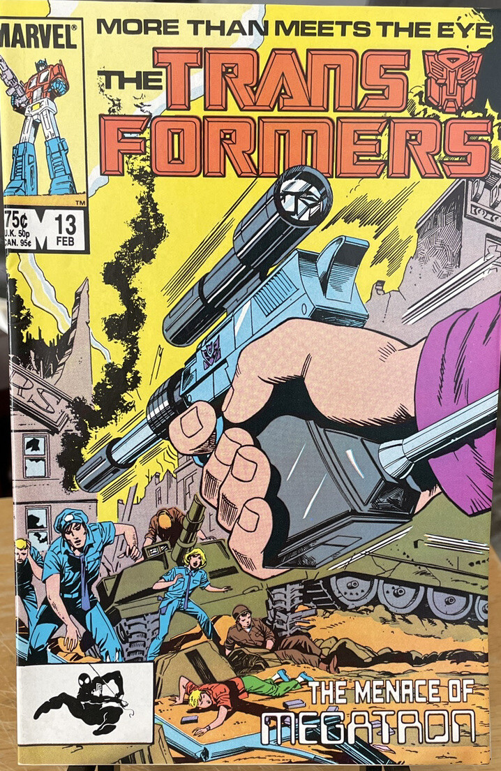 Transformers (Vol. 1) # 13 (1st Print) Marvel Comics Group 1986 VF