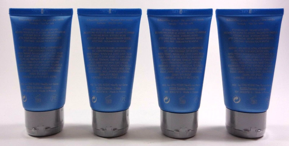Bálsamo para después del afeitado cromado AZZARO 1,7 OZ. / Lote de 4 50 ml NUEVOS *SELLADOS* Foto 2 de 2