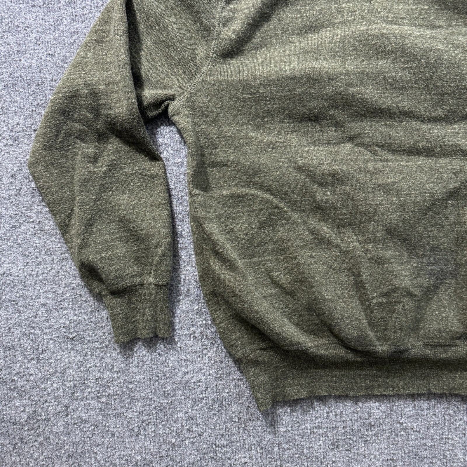 Polo Ralph Lauren Men’s Sweater Olive Green 100 Cotton Size Medium Sweatshirt eBay