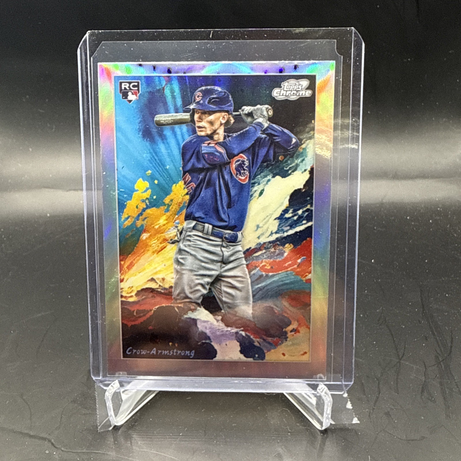 Pete Crow-Armstrong 2024 Topps Chrome Cosmic #STN-6 Stars in the
