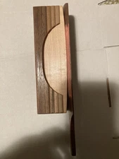 Walnut And Maple Half Moon Box Call