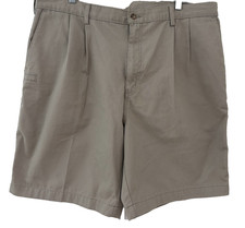 Carhartt Shorts 40 Khaki Ultra High Rise Pleated Y2K 90s Dad Skate Streetwear