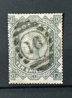 GB QUEEN VICTORIA SG 128 10S GREENISH GREY PL 1 FINE USED