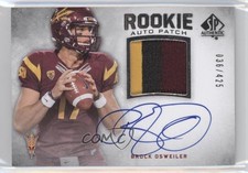 2012 SP Authentic Rookie Auto Patch 36/425 Brock Osweiler #278 Patch Auto 0f8