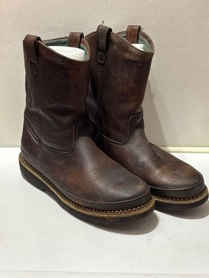 Georgia Boot G4274 Work Boots Mens 11.5 W Brown wellington Leather Western