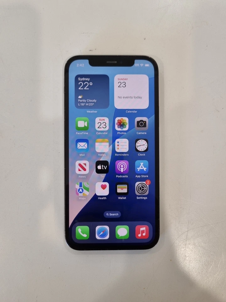 Apple iPhone 12 Pro - 256GB - Pacific Blue (Network Unlocked) Excellent Conditon - Image 2 of 4