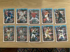 2024 Topps Holiday 10x Rookie Card Lot Jackson Chourio Schanuel Blaze Alexander. rookie card picture