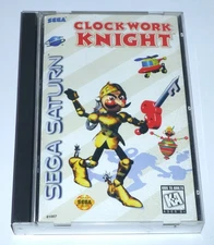 CLOCKWORK KNIGHT - Sega Saturn Game, Complete CIB, Tested/Working, Clock Work