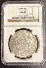1900-P NGC MS63 Morgan Silver Dollar $1 BU Brilliant Uncirculated Certified
