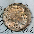 * 1921-P * SOLID+ GEM BU MS BUFFALO NICKEL * FROM ORIGINAL COLLECTION