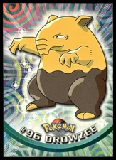 Topps Pokemon Drowzee #96 TV Animation Edition Non Holo Blue Logo 2000 NM