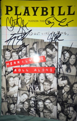 Daniel Radcliffe Jonathan Groff Merrily We Roll Along Signed Playbill Broadway