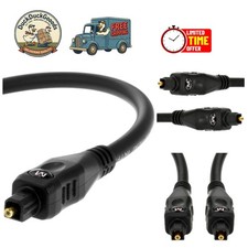 6ft Low Voltage Toslink Cable | Durable Fiber Optics for Pure Audio Experience