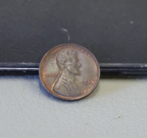 1930 US Lincoln Cent 1 c AU+ Semi Key