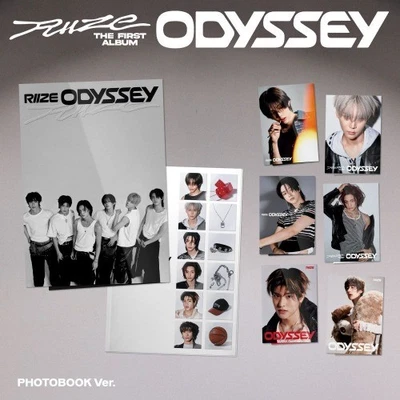 RIIZE ODYSSEY 1st Album Photobook Ver CD+Photobook+Random Card+Sticker+Gift