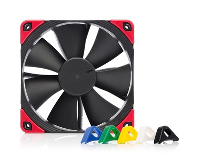 NF-S12A PWM chromax.Black.swap, Premium Quiet Fan, 4-Pin (120mm, Black)