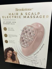 Brookstone Hair & Scalp Electric Massager! Home Spa Essential.  Awesome- NEW!