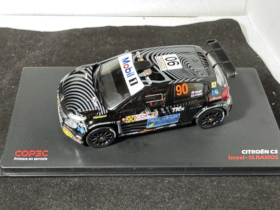 CITROEN C3 RALLY 2 #90 B.ISRAEL-M.RAMOS RALLY DEL CILE 2022 IXO ALTAYA 1:43 - Immagine 2 di 4