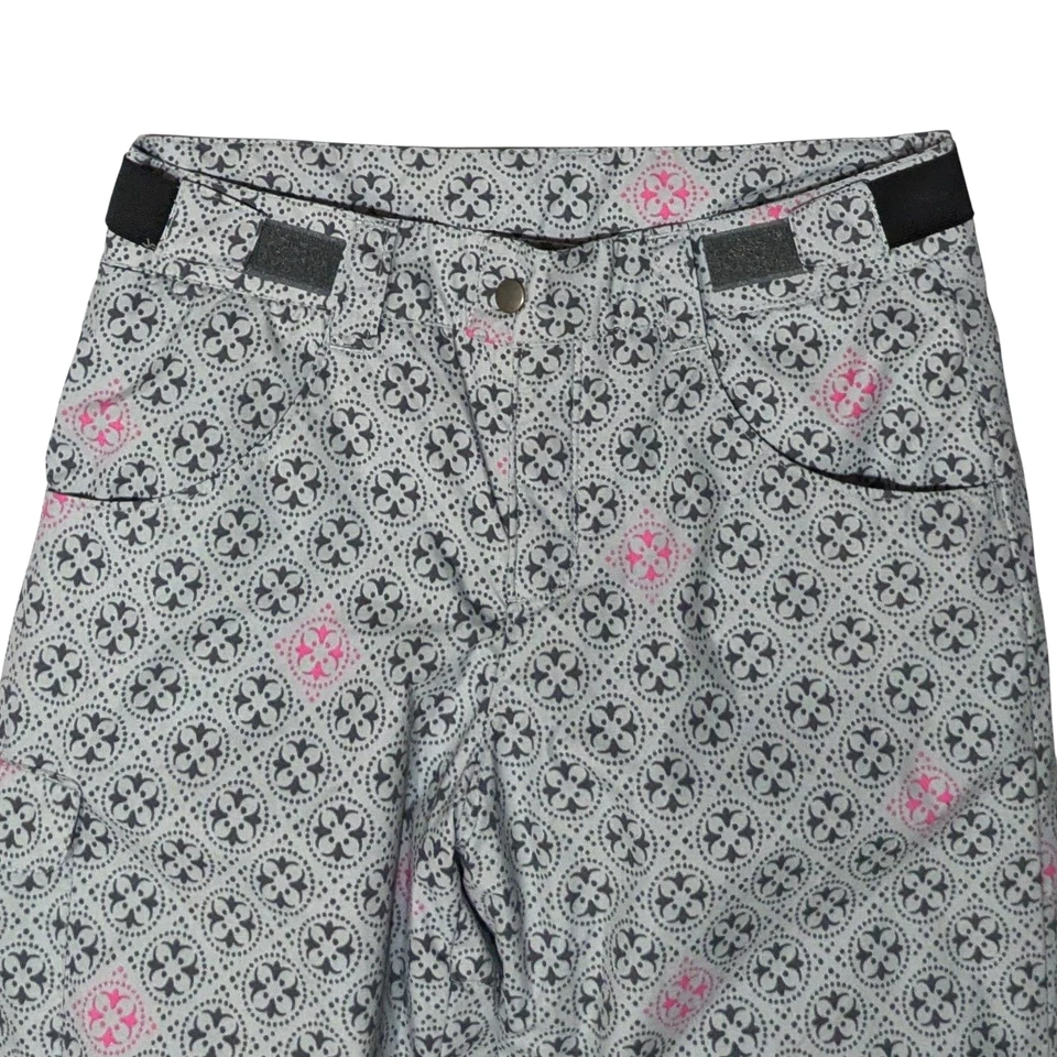 Columbia Pantalones de Nieve Rosa Gris Niñas 14-16 Jóvenes Aislados Invierno Esquí Snowboard Foto 4 de 4
