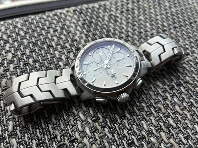 TAG Heuer Link Automatik Chronographen 43mm CAT2011 NP4.000€ Swiss Calibre 16 - Bild 1 von 4