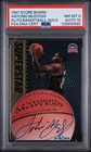 1997 SCORE BOARD AUTOGRAPHED BK GOLD ANTONIO MCDYESS 218/300 PSA 8 AUTO 10