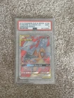 PSA 9 Reshiram & Charizard GX Full Art Unbroken Bonds 194/214 Pokemon