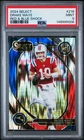 2024 Select Club Level Drake Maye Red Blue Shock #218 PSA 9 MINT RC ROOKIE