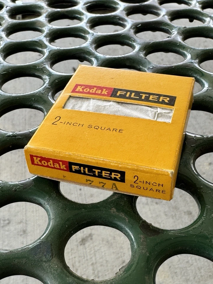 Kodak 2” Square Filter Vintage 77A Yellow - Image 2 of 3