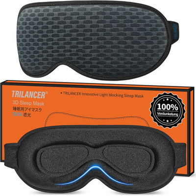 Augenmaske Schlafmaske Seitenschläfer,3D Schlafbrille Augenklappe Für Herren Fra