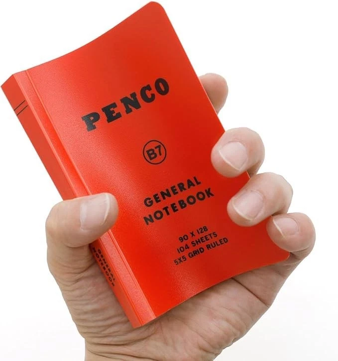 HIGHTIDE Penco Notebook B7 Grid Yellow CN158 - Image 3 of 4