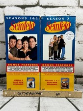 RARE Seinfeld - Seasons 1-3 Complete DVD Seasons 1,2,3 Set LONG BOX SET