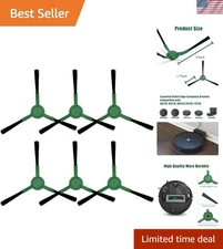 6-Pack Roomba Replacement Brushes - Flexible Edge-Sweeping for All Surfaces