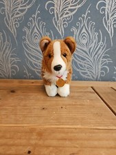 Corgi Dog Plush Faithful Friends Collectables Sawley Fine Arts