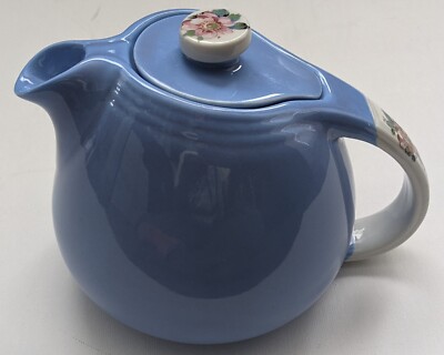 Vintage Halls Superior Quality Kitchenware Pert Sani-Grid Teapot Rose Parade 40s