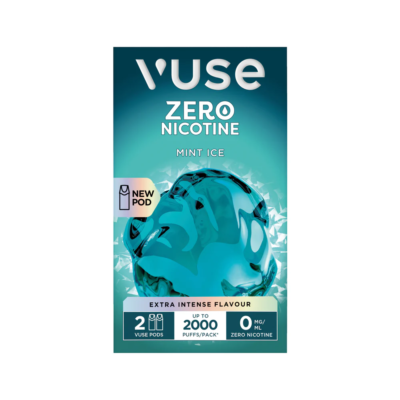 Mint Ice Vuse ePod | E Liquid Refill Cartridges | Nic Salt | 5X Packs of 2  Pods