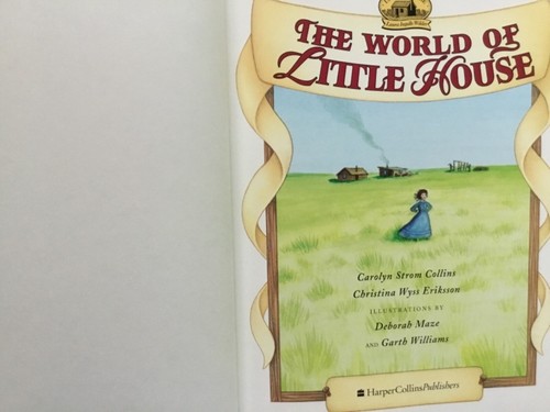 VG 1996 HC DJ 1st ED World of Little House Laura Ingalls Wilder Garth Williams - Picture 4 of 12