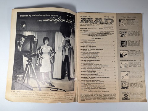 Revista MAD abril 1962 #70 - Imagen 5 de 22
