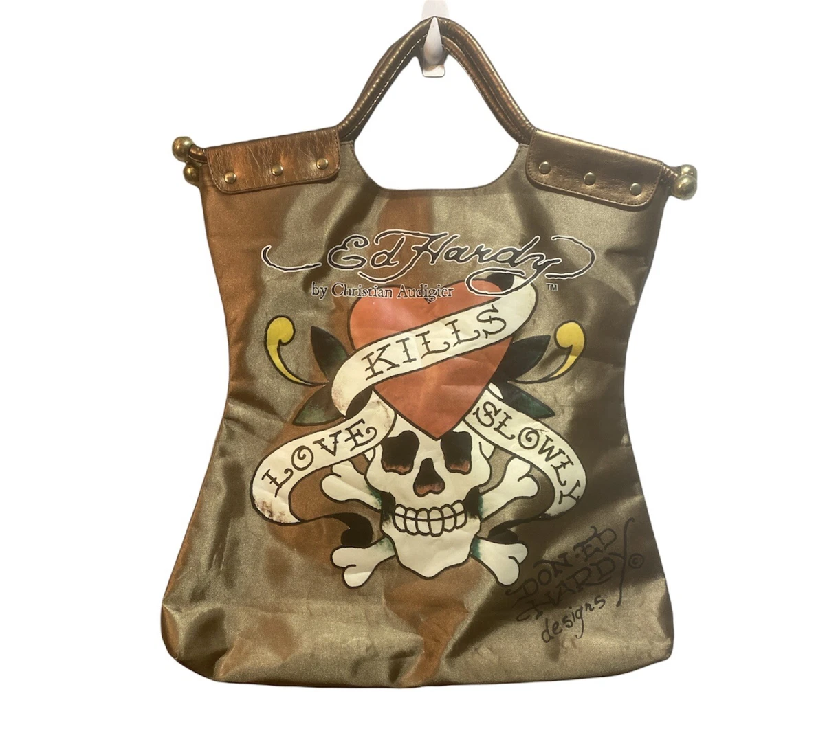 Ed Hardy Love Kills Slowly Purse