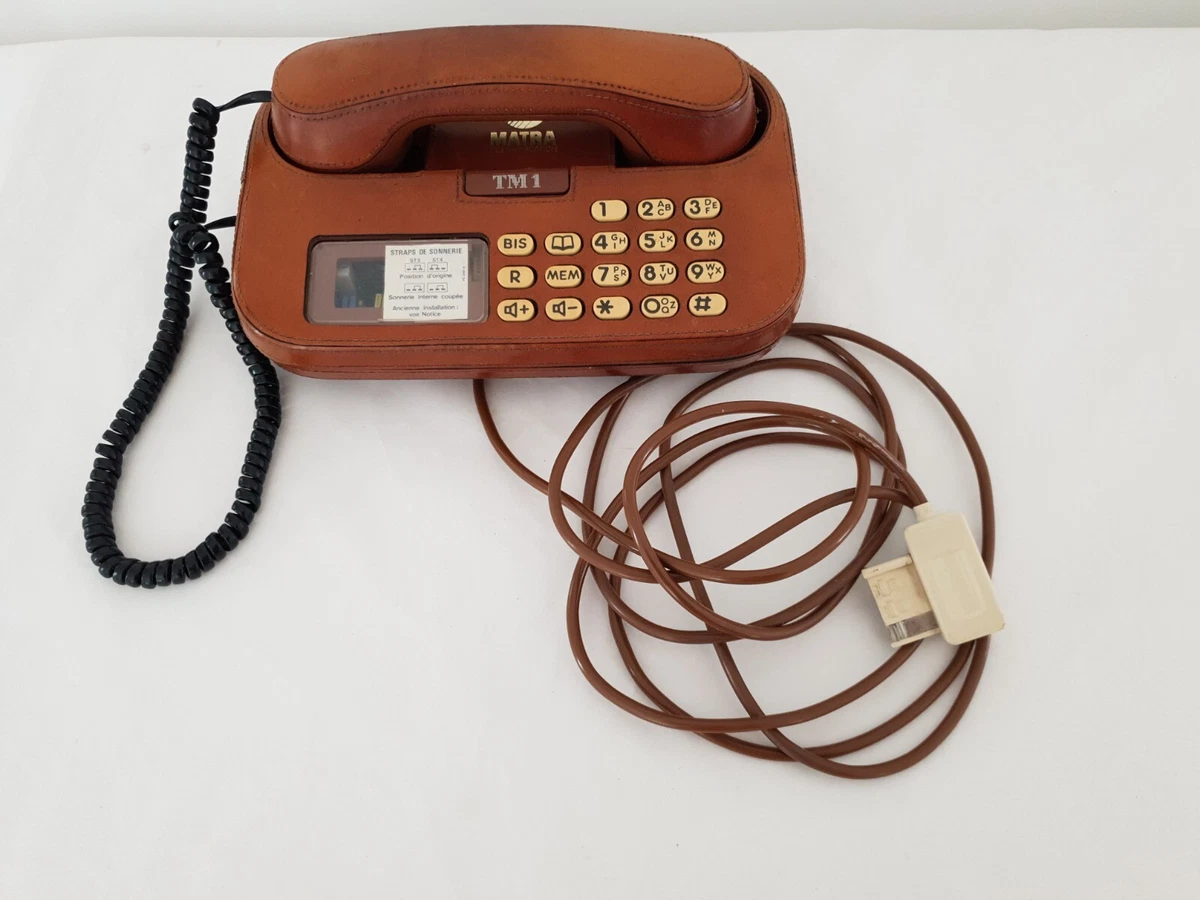 Vieux telephone fixe matra tm1 - Collection Vieux telephone fixe matra tm1 - Collection