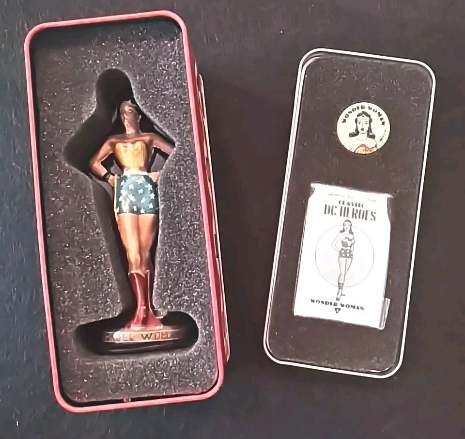 DC Heroes Classic Wonder Woman  Statue in Tin Box DC Dark Horse YOE! 2007 - Image 2 of 4