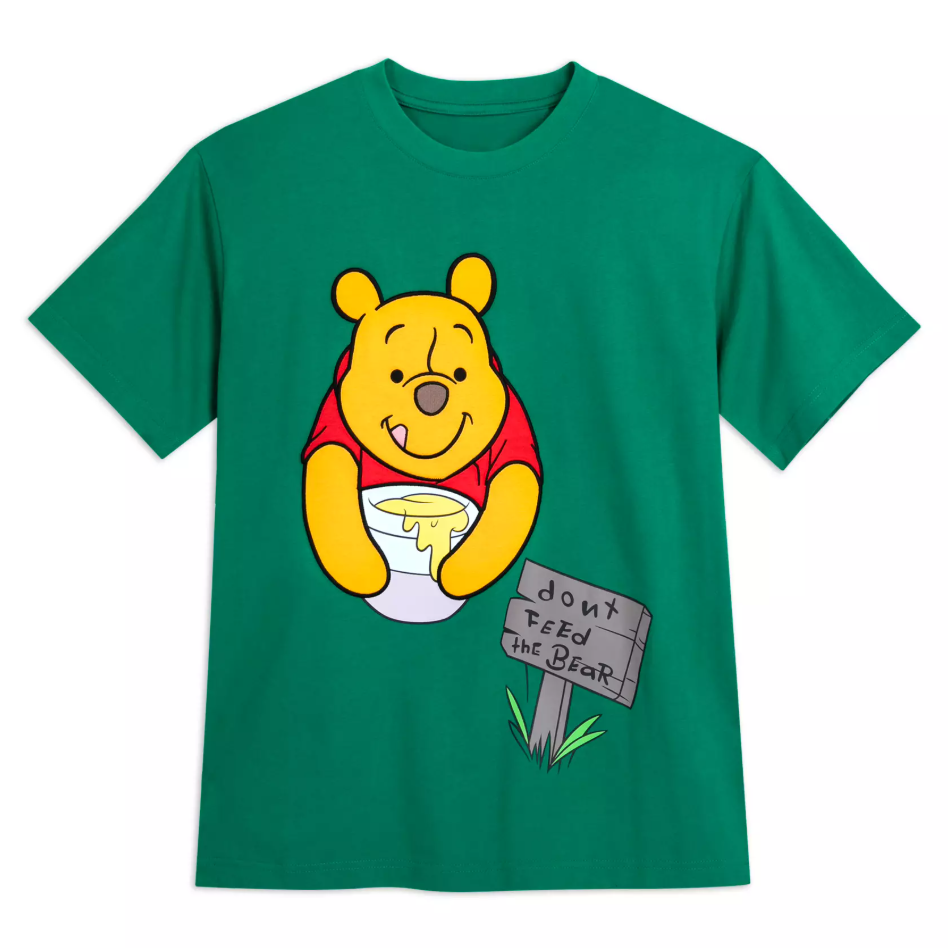 Disney Winnie the Pooh and Rabbit Back to Front T-shirt for Adults