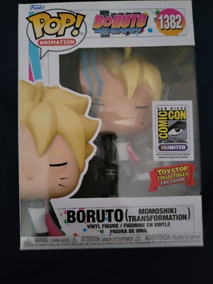 Funko Pop 2023 Anime Boruto Next Gen ''Boruto'' #1382 San Diego Comic Con Sticker