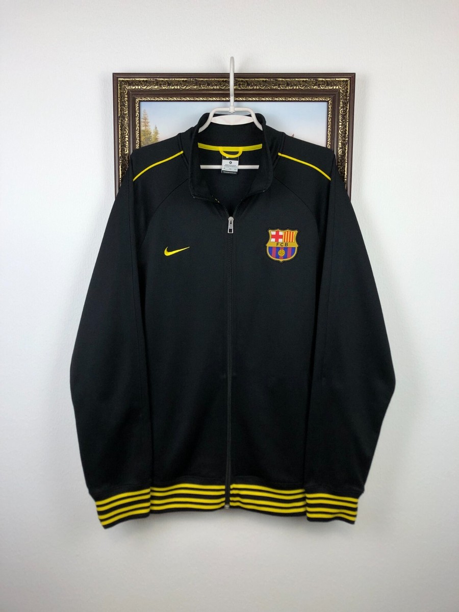 ウェア nike soccer FC Barcelona track jacket jL Nike FC Barcelona Football Jacket Soccer Track Top Mens