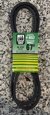 Dial Manufacturing Inc. - 67'' in. Evaporative Cooler V-Belt 4L-670 (A-65) - NEW
