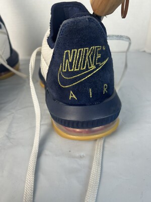 Nike Lebron XVI Low USA Men\'s Size 12 Navy White Gold Gum CI2668 101 EUC Nike Lebron XVI Low USA Navy White Gold Gum Sneakers CI2668  main image 2