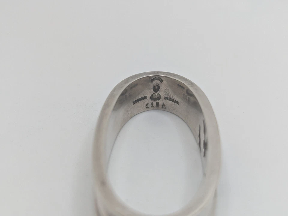 Anillo(s) servilleta Georg Jensen bellota plata esterlina 110A post-1945 Foto 3 de 4